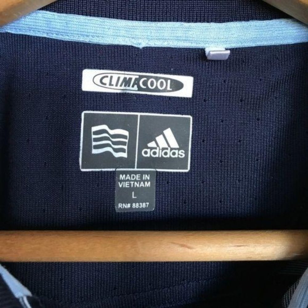 Adidas Climacool Striped Polo Men’s Embroidered Lo - Picture 6 of 6